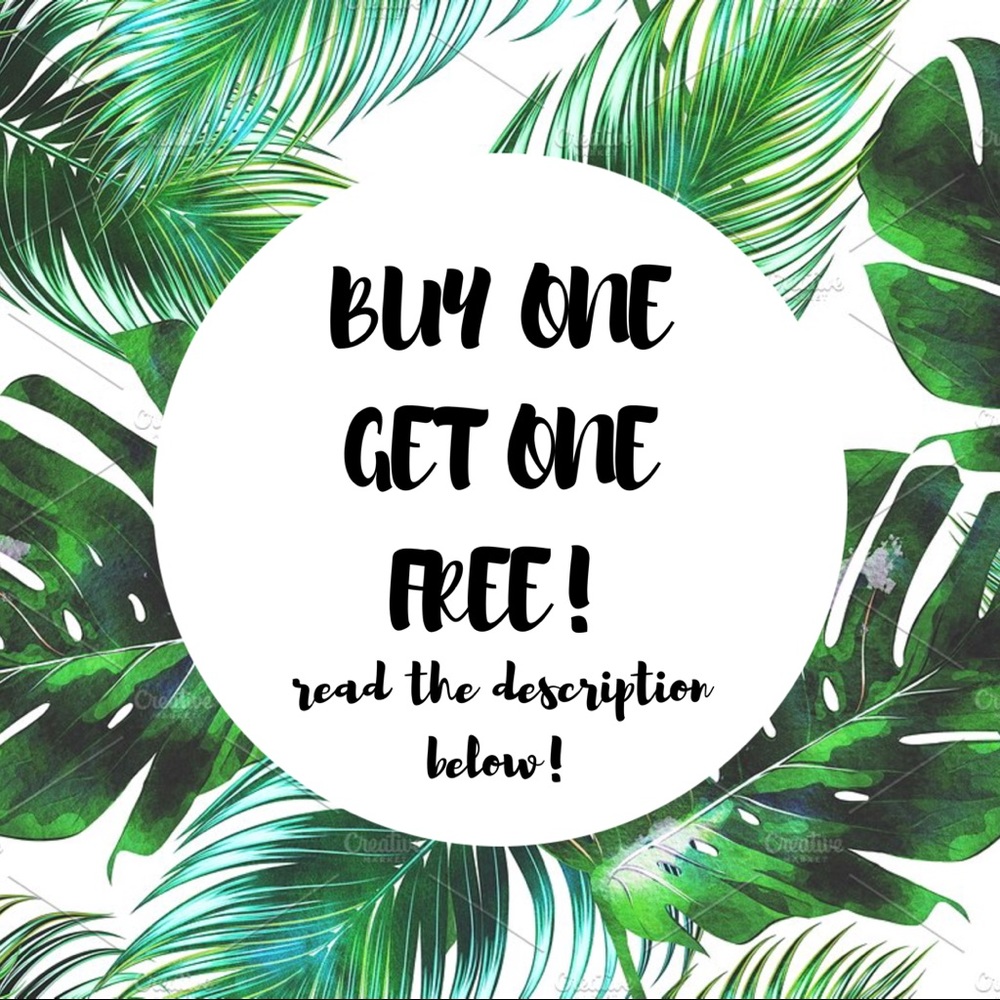 BIG SALE!!!! BUY ONE GET ONE FREE!!